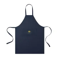 Recycled Cotton Bib Front Apron - AWARE - Indigo Denim