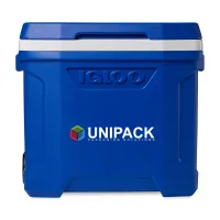 Igloo Profile II 28 Qt Roller Cooler - White-Majestic Blue