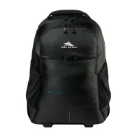 High Sierra Powerglide Pro Wheeled Backpack - Black