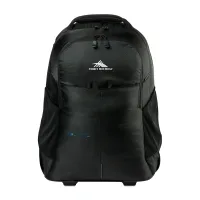 High Sierra Powerglide Pro Wheeled Backpack - Black
