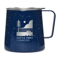 MiiR® Grounded Camp Cup - 12 Oz. - Blue Speckle Gloss