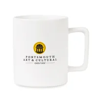 Soleil Ceramic Mug - 12 oz. - Matte White