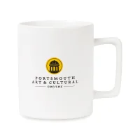 Soleil Ceramic Mug - 12 oz. - Matte White