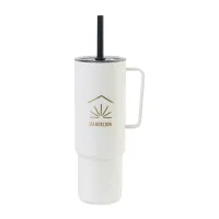 MiiR All Day Straw Cup - 32 Oz. - White Powder