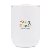Aviana Rowan Recycled Stainless Steel Wine Tumbler - 15 Oz. - Marshmallow