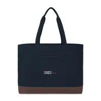 Ivy Recycled Cotton Carry-All Tote - AWARE - Navy
