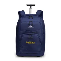 High Sierra Freewheel Pro Wheeled Backpack - True Navy