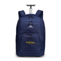 High Sierra Freewheel Pro Wheeled Backpack - True Navy