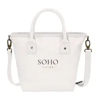 Mini Market Street Crossbody Tote - Natural