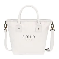 Mini Market Street Crossbody Tote - Natural