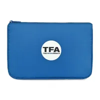 Arlo Recycled rPET Zippered Pouch - Royal Blue