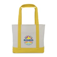 Large Canvas Tote - Yellow