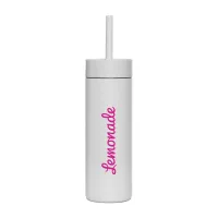 MiiR Sipper Straw Bottle - 16 Oz. - White Powder
