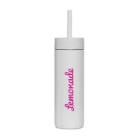 MiiR Sipper Straw Bottle - 16 Oz. - White Powder