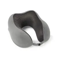 Easy Go Foam Travel Pillow - Stone