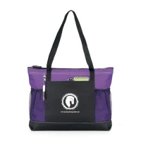 Select Zippered Tote - Purple