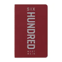 Moleskine Cahier Ruled Large Journal - Cranberry Red
