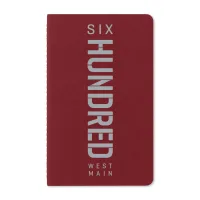 Moleskine Cahier Ruled Large Journal - Cranberry Red