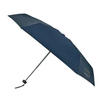 Elements 39" Recycled rPET Manual Mini Folding Umbrella - Navy