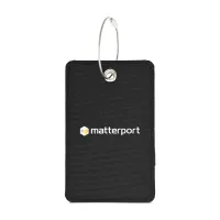 American Tourister Zoom Turbo Recycled rPET Luggage Tag - Black