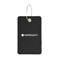 American Tourister Zoom Turbo Recycled rPET Luggage Tag - Black