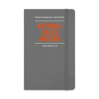 Moleskine Hard Cover Ruled Large Notebook - Slate Grey