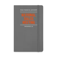 Moleskine Hard Cover Ruled Large Notebook - Slate Grey