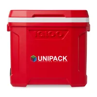 Igloo Profile II 28 Qt Roller Cooler - White-Red Star