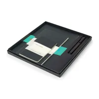 Moleskine Assorted Cahier and GO Pen Gift Set - Black