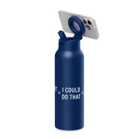 RINGO Pro Water Bottle with Magnetic Booster Ring - 24 Oz. - Blue