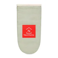 La Cuisine™ Recycled Cotton Oven Mitt - AWARE™ - Light Grey