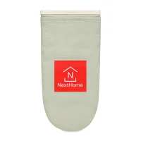 La Cuisine™ Recycled Cotton Oven Mitt - AWARE™ - Light Grey