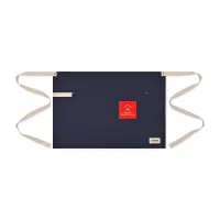 La Cuisine™ Recycled Cotton Bistro Apron - AWARE™ - Navy