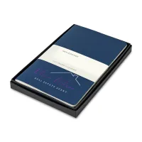 Moleskine Large Cahier Gift Set - Sapphire Blue