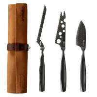BOSKA? Cheese Knife Set Monaco+ Dark - Black