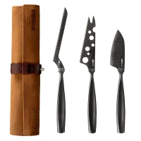 BOSKA? Cheese Knife Set Monaco+ Dark - Black