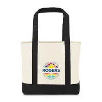 Large Canvas Tote - Black