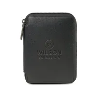 Samsonite Leather Passport Wallet - Black