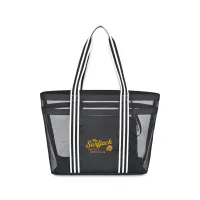 Playa Recycled Nylon Mesh Beach Tote - AWARE? - Black
