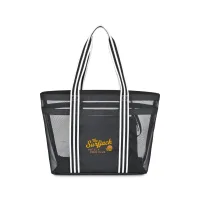 Playa Recycled Nylon Mesh Beach Tote - AWARE? - Black