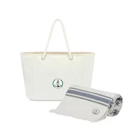 Bayside Boat Bag & Towel Set - Natural
