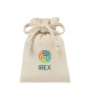 Canvas Drawstring Gift Bag - Small - Natural