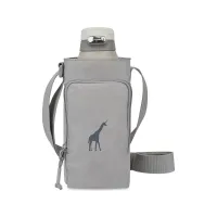 Aviana Rowan Recycled Nylon Bottle Sling - AWARE - Taupe
