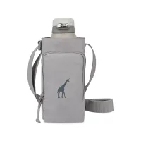 Aviana™ Rowan Recycled Nylon Bottle Sling - AWARE™ - Taupe