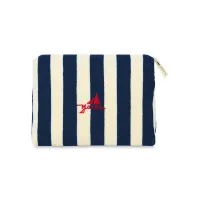 Slowtide? Cabana Terry Pouch - Blue