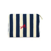 Slowtide? Cabana Terry Pouch - Blue