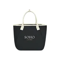 Market Street Tapered Carryall Tote - Black