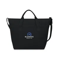 Recycled Cotton Weekender Tote - AWARE - Black