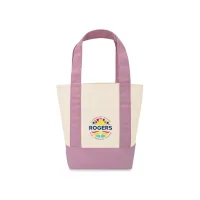 Mini Canvas Tote - Pastel Pink