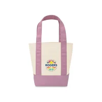 Mini Canvas Tote - Pastel Pink